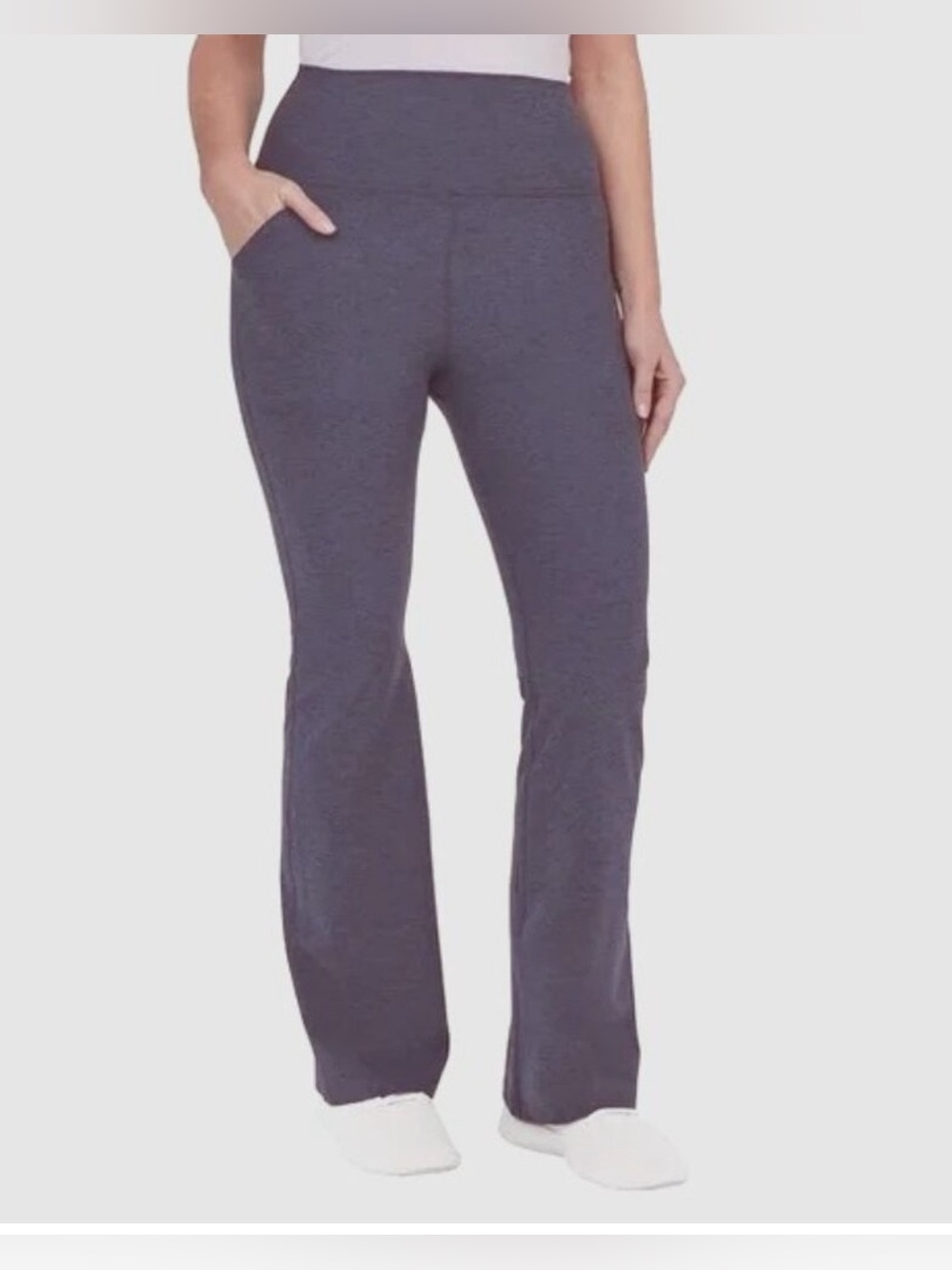 NWT- Kirkland Signature Brushed Flare Pants ✨- Navy